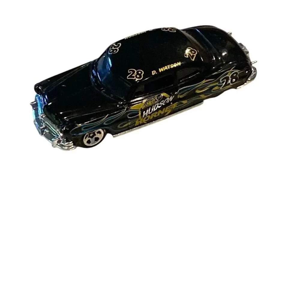 Hot Wheels 2015 Black Hudson Hornet #28 you classic car Made in Malaysia,vintage
